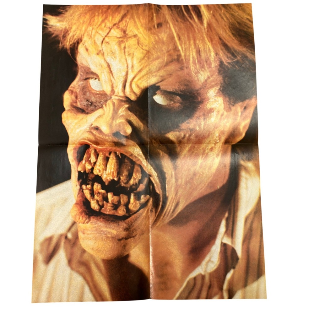 Evil Dead 2 Hellraiser Double Sided Horror Movie Poster 16x21 Vintage Art 80's